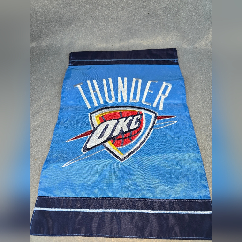 OKC Thunder Blue Banner Heavey Duty